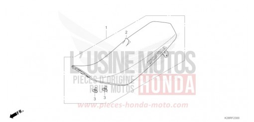 SIEGE CRF125FS de 2025